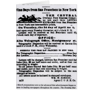 Pony Express, Nine Days