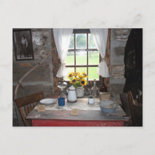 Pony Express Station, Dining Area, Gothenburg, NE Postcard