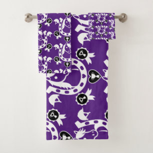 Pony Horse Home Bath Towel Set