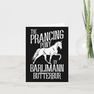 Pony Horse Horseback Riding  Card