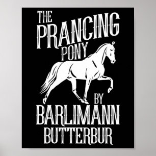 Pony Horse Horseback Riding Poster