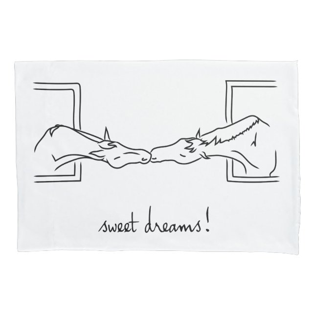 Pony Lines - Sweet Dreams! Pillow Case (Front)