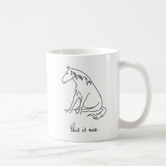 Pony Lines - This is Nice. Coffee Mug