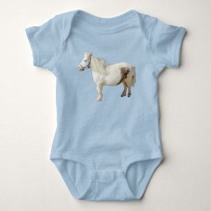 Pony miniature horse animal pet baby bodysuit