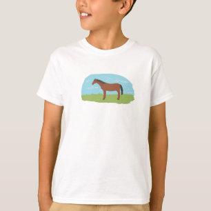 Pony on a t-shirt
