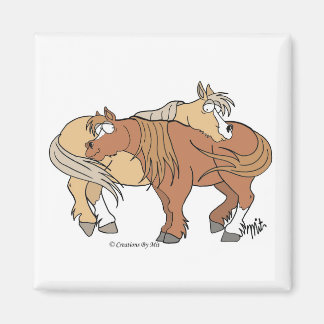 Pony Pals Magnet - White