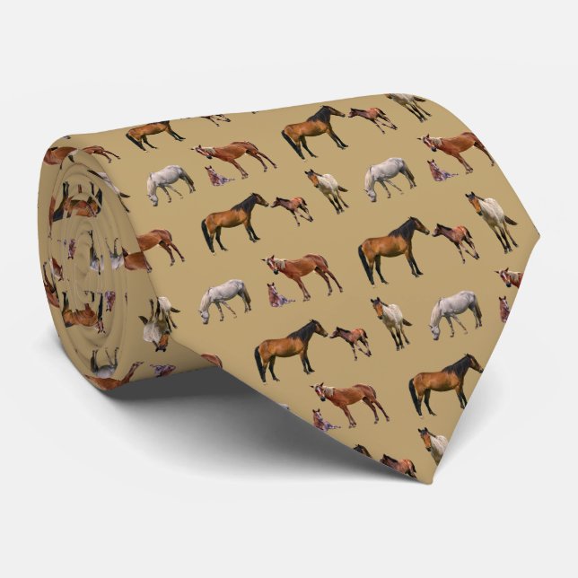 Pony Party Tie (Gold) (Rolled)