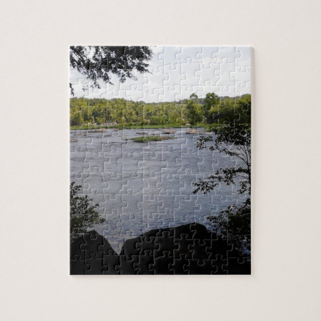 Pony Pasture Rapids Jigsaw Puzzle (Vertical)