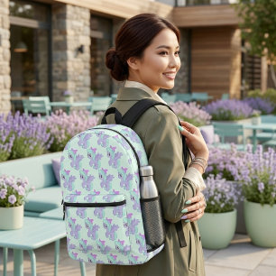 Pony Printed Backpack