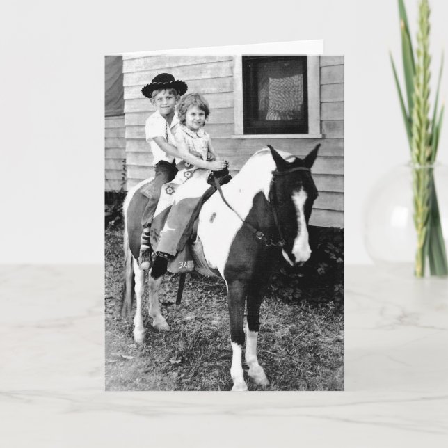Pony Rides Card (Front)