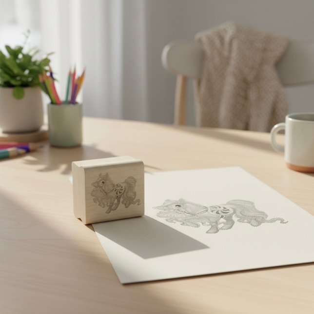 Pony Rubber Stamp (Creator Uploaded)