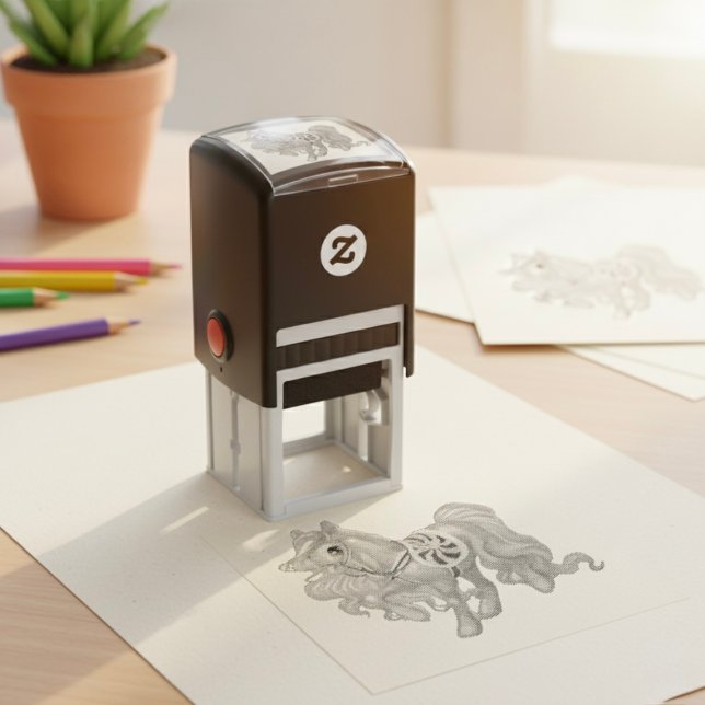 Pony Self-inking Stamp (Creator Uploaded)
