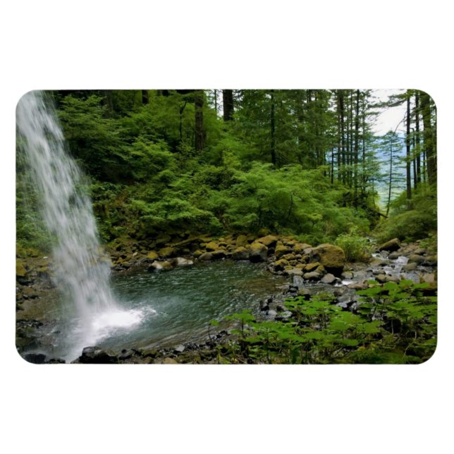 Ponytail Falls, Oregon Magnet (Horizontal)