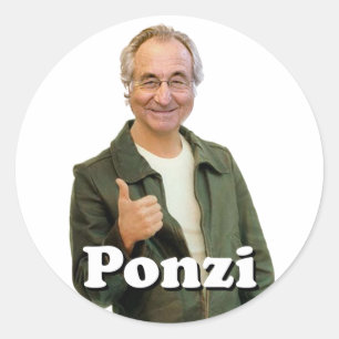 PONZI sticker