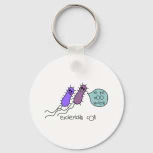 Poo Bacteria Key Ring
