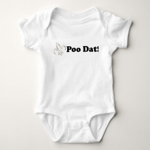 Poo Dat Who Dat Baby Bodysuit