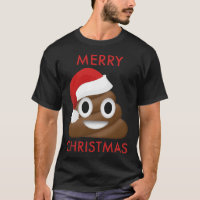 Poo Emoji Merry Christmas Essential T-Shirt
