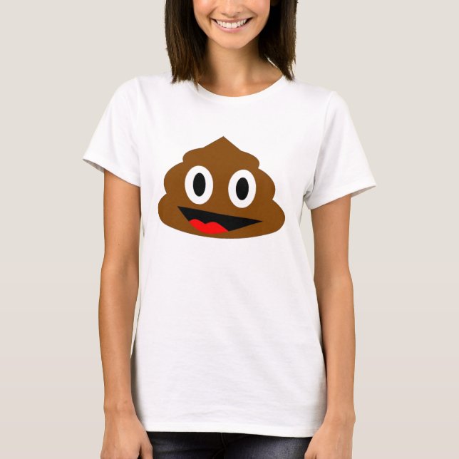 poo smile T-Shirt (Front)