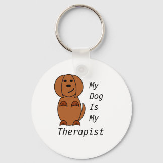 Pooch Therapy Keyring