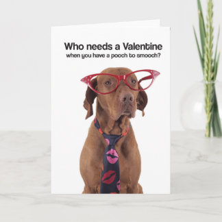 Pooch to Smooch (Vizsla) Greeting Card