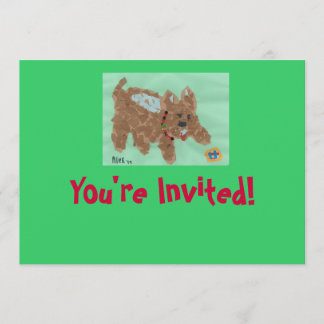 Poochie Invitation
