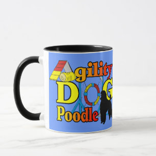 Poodle Agility Gifts Mug