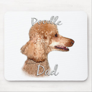 Poodle (apricot) Dad 2 Mouse Pad