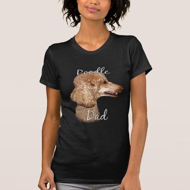 Poodle (apricot) Dad 2 T-Shirt (Front)
