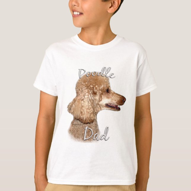 Poodle (apricot) Dad 2 T-Shirt (Front)