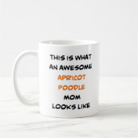 poodle, apricot, mum, awesome