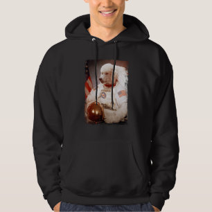 Poodle Astronaut Moon Space Mission Animal Astrona Hoodie