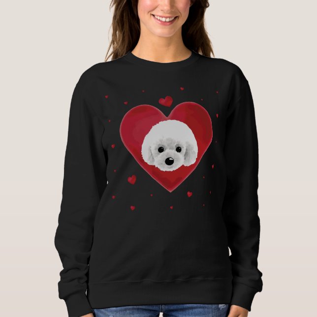 Poodle B Sweatshirt (Front)