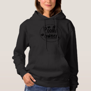 Poodle Black Hoodie