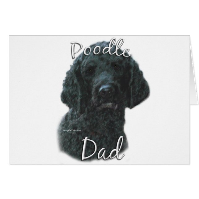 Poodle (blk) Dad 2 (Front Horizontal)