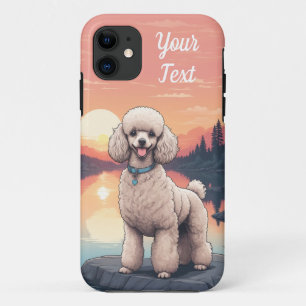 Poodle by Lake iPhone 11 Case