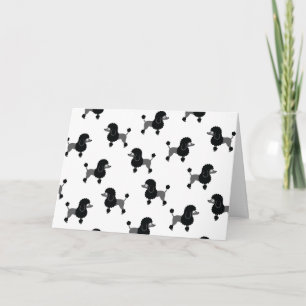 Poodle Card