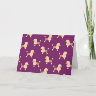Poodle Card