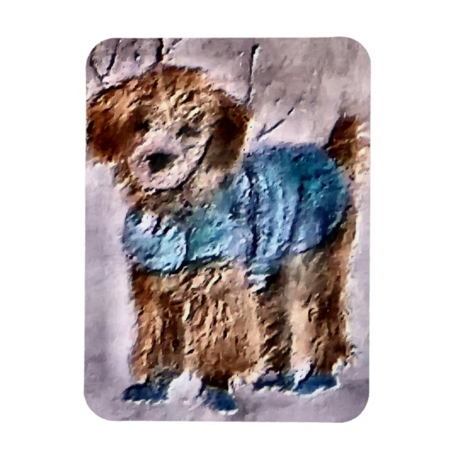 Poodle Christmas Gifts  Magnet (Vertical)