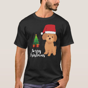Poodle Christmas T-Shirt