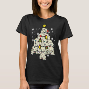 Poodle Christmas Tree Cute Xmas T-Shirt