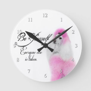 Poodle Clock
