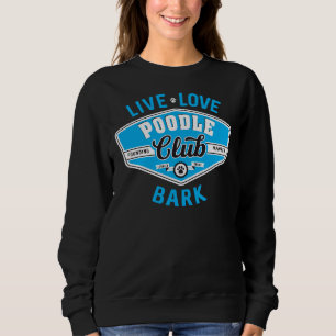 Poodle Club Fitted Scoop Sweatshirt