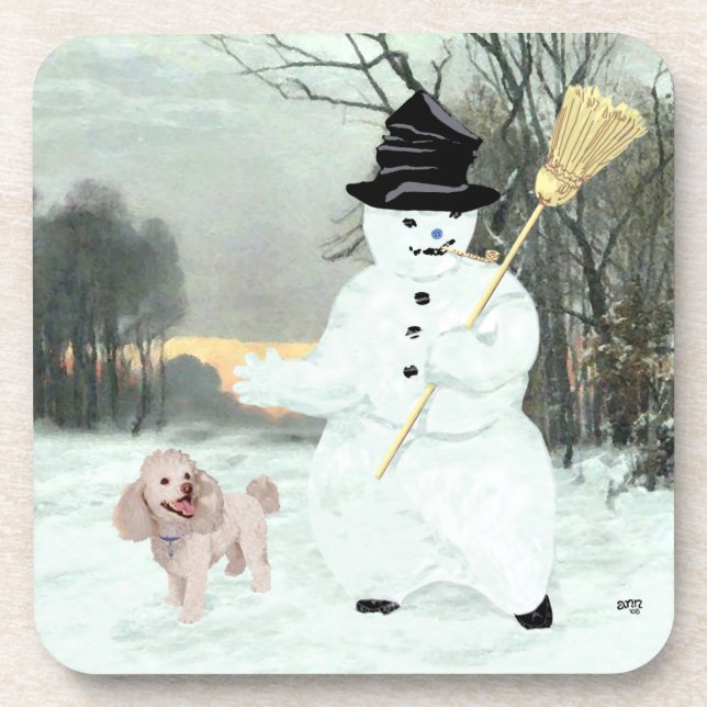 Poodle Coaster (Front)