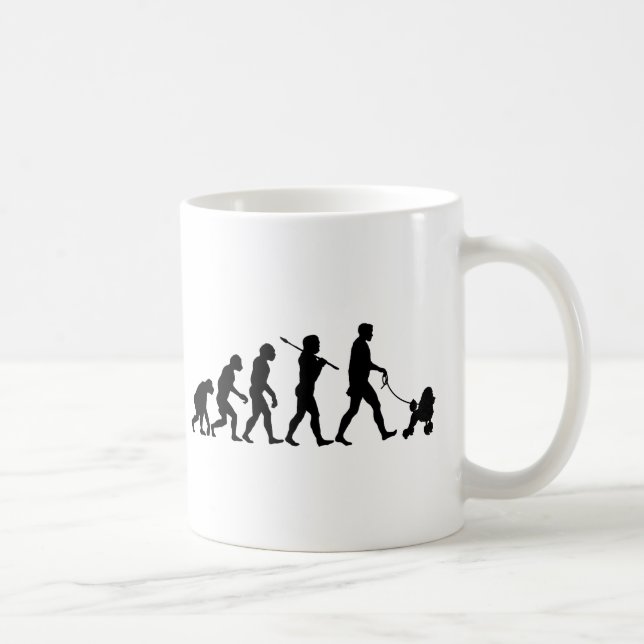 Poodle Coffee Mug (Right)