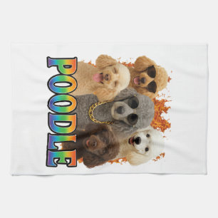 Poodle Copy Tea Towel