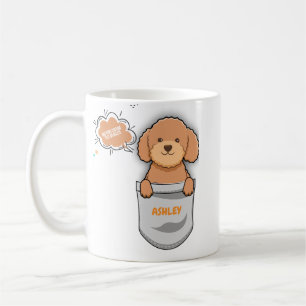 Poodle Cute Dog Dad Dog Mum Coffee Mug