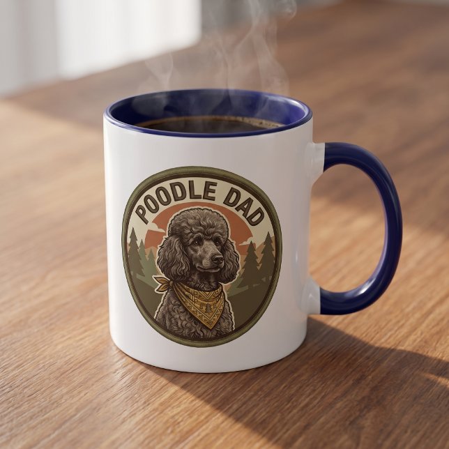 Poodle Dad Coffee Mug | Doodle Dog Dad Gift (Creator Uploaded)
