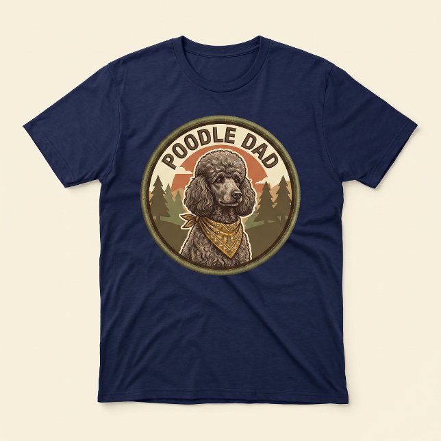 Poodle Dad Tri-blend Tee | Doodle Dog Dad Gift (Creator Uploaded)