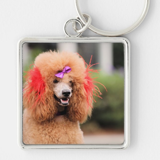 Poodle Day 2010 #1 Key Ring (Front)