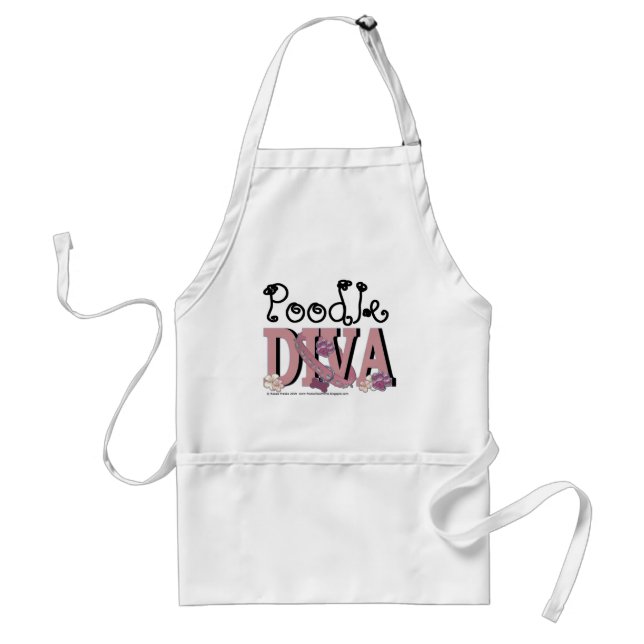 Poodle DIVA Standard Apron (Front)